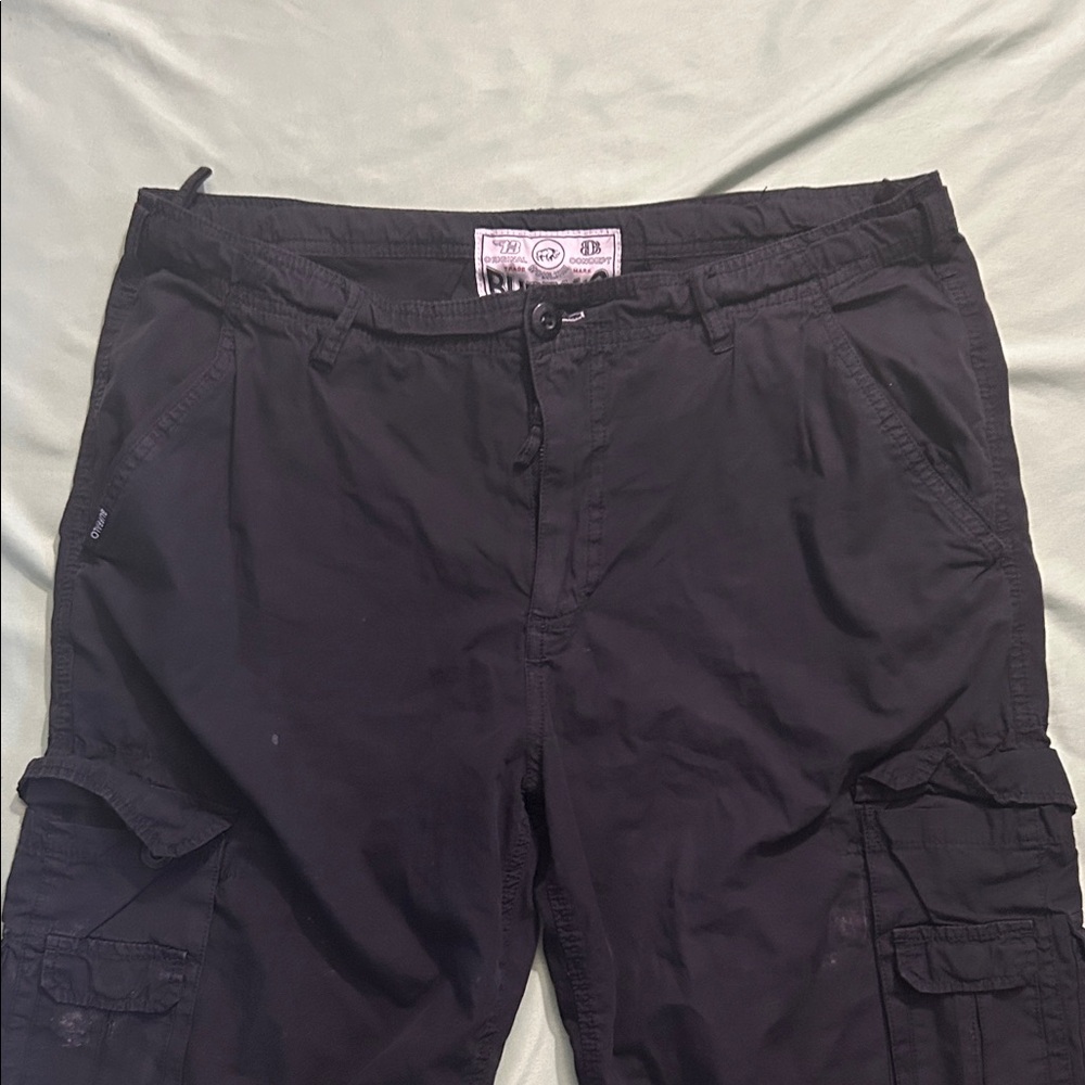 Men's Black Cargo Pants